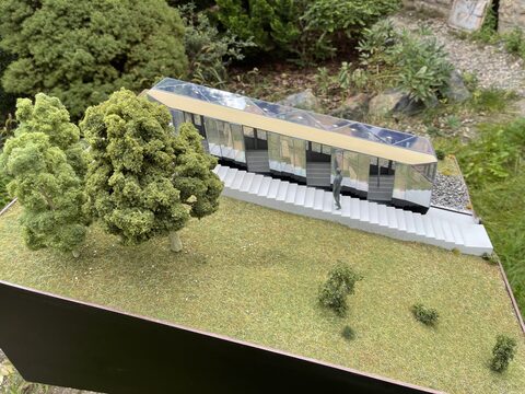 Working cable car